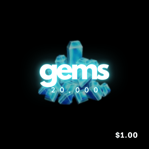 20,000 Gems